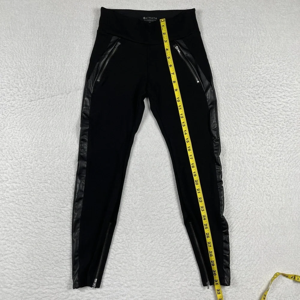 Athleta Pants‎ Womens 2P Petite Black Siena Ankle Pant High Rise Lady Athleisure